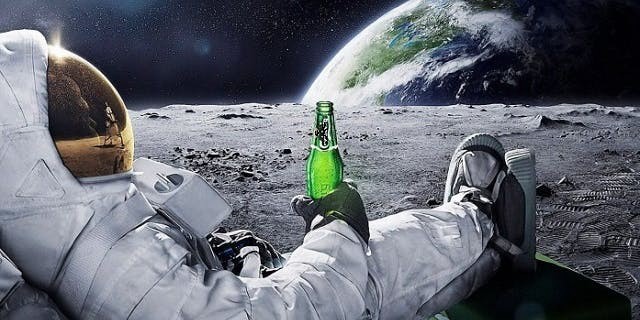 Beer on the moon